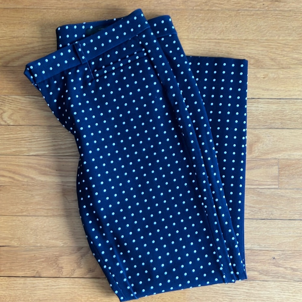 NWOT Banana Republic Polka Dot Sloan Pant